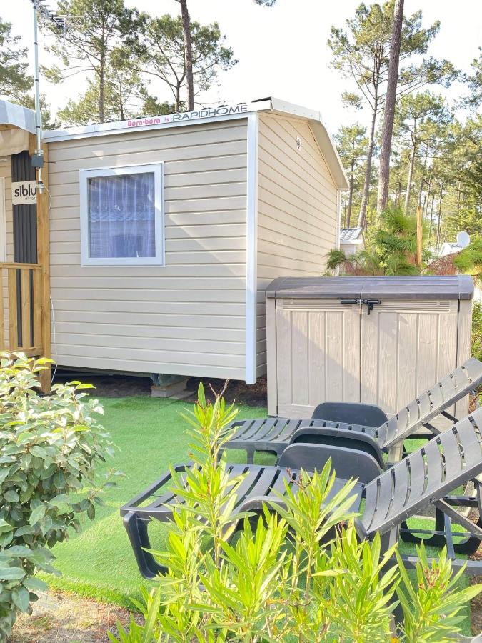 Mobil Home Rainbow, Camping Les Dunes De Contis サン・ジュリアン・アン・ボルヌ エクステリア 写真